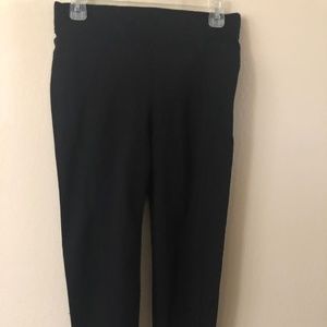 Black workout pants High wasted